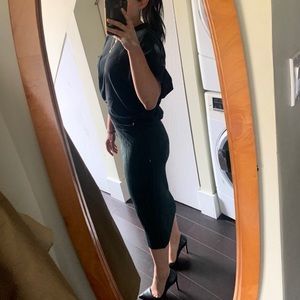 Oak + Fort | Emerald column skirt.